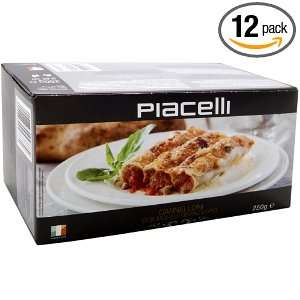 Picacelli Durum Wheat Cannelloni, 250 Grams (Pack of 12)