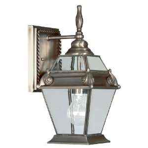   Pewter Gas Lighter Outdoor Wall Sconce from the Gas Lighter Coll