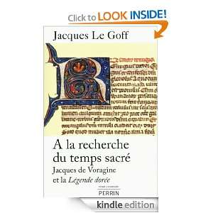 la recherche du temps sacré (Pour lhistoire) (French Edition 