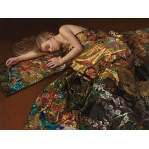  Evan Wilson   The Japanese Kimono Canvas Giclee