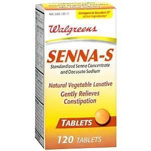   Senna S Natural Vegetable Laxative Tablets, 120 