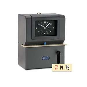   Manual Time Clock, Day/24 Hours/Hundredths,