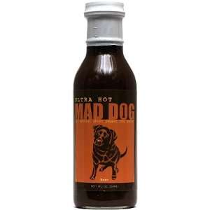 Mad Dog, Ultra Hot, Ghost Pepper BBQ Sauce  Grocery 
