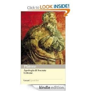 Apologia di Socrate   Critone (I grandi libri) (Italian Edition 
