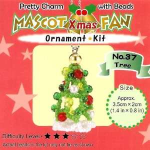   Your Own Miyuki Mascot Bead Charm Christmas Ornament Kit   Xmas Tree