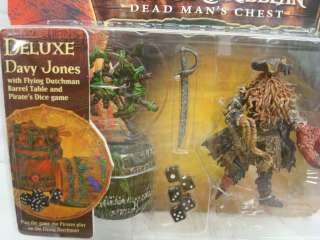 Pirates of the Caribbean Dead Mans Chest~4 Pack Figure  