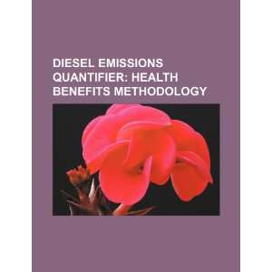  Diesel Emissions Quantifier health benefits methodology 