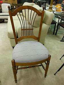   Country French Side Chair #26 6201 w/ 216 finish Circa 2001 as is