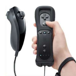 Built in Motion Plus Remote+Nunchuck For Game Wii  B  