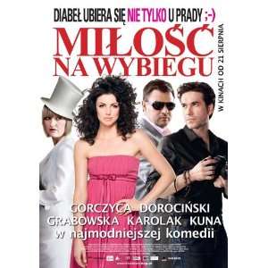  Milosc na wybiegu   Movie Poster   27 x 40