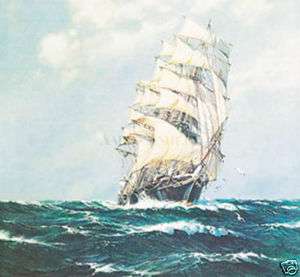 CUTTY SARK by Robert MacGregor CLIPPER SHIP 24 x 20  