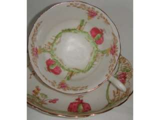Standard China 6734 Lady in Garden Cup and Saucer  