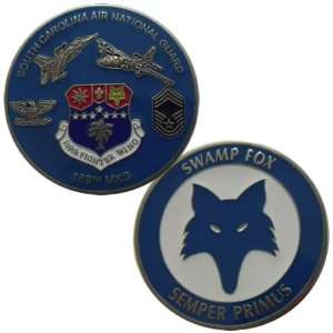  169th MXG SC Air National Guard Challenge Coin Everything 