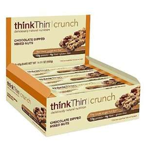  thinkThin Crunch, Chocolate Dipped Mixed Nuts, Gluten Free 