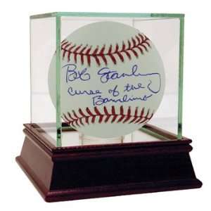  Bob Stanley Autographed Curse of the Bambino MLB 