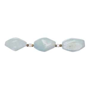  3pc Gemstone Aqua Facet   Jewelry Basics Gemstone Arts 