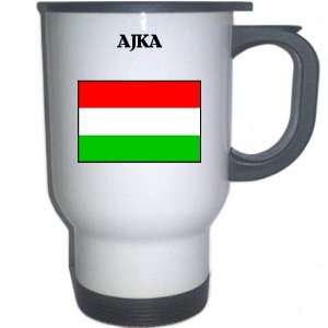  Hungary   AJKA White Stainless Steel Mug Everything 