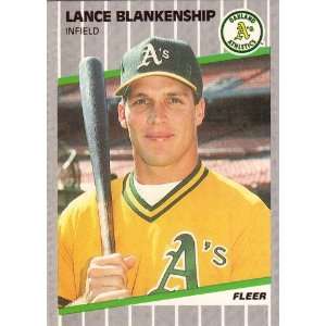  1989 Fleer #2 Lance Blankenship [Misc.]