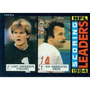  1985 Topps #195 Gary Anderson K / Ray Wersching LL 