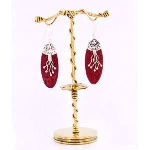   FOWER Bronze Earring   Hanger Organic Holder Display Stand Jewelry