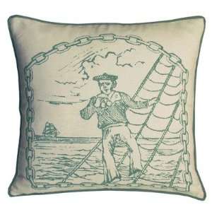  Salty Dog South Pacific Decorative Pillow