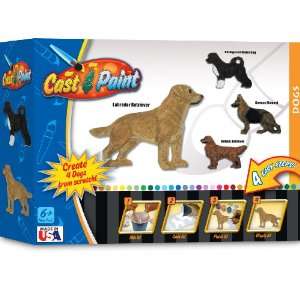  Cast & Paint Kit Dog Arts, Crafts & Sewing