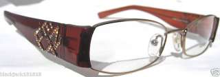 Fendi Model 738R Color 734 Brown Eyeglasses RX New Authentic  