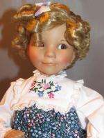 Knowles Porcelain Goldilocks Doll by Dianna Effner 1989 w/Original 