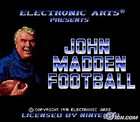 John Madden Football Super Nintendo, 1991  