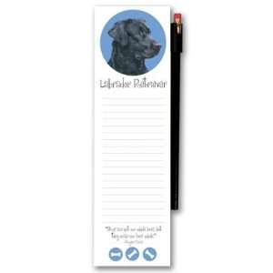  Wellspring Magnetic Refrigerator Note Pad with Pencil, Dog 