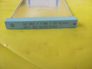 Siemens 5V 1MB Flash Memory Card 6ES7952 1KK00 0AA0 new  