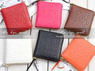 NEW Comme des Garcons Leather Digital Wallet Browns  
