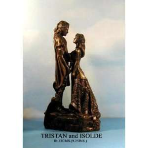  Bronze Tristan and Isolde Sculpture