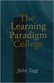 The Learning Paradigm College, (1882982584), John Tagg, Textbooks 