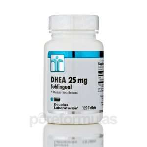  Douglas Laboratories DHEA 25mg Sublingual 120 Tablets 