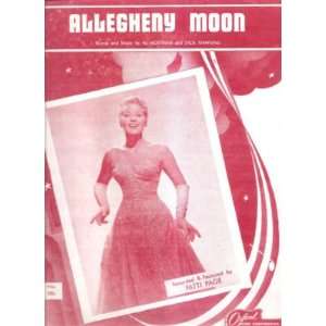  Sheet Music Allegheny Moon Patti Page 196 