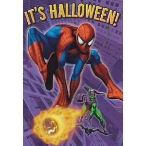  Greeting Card Halloween Spider man Its Halloween 