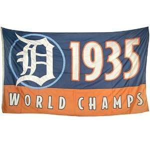    Detroit Tigers 1935 World Champions Banner