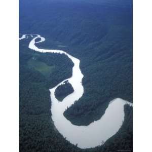 com Sheep River, Oxbow and Island in the Talkeetna Mountains, Alaska 