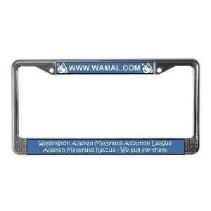  WAMAL Adoption License Plate Frame by  