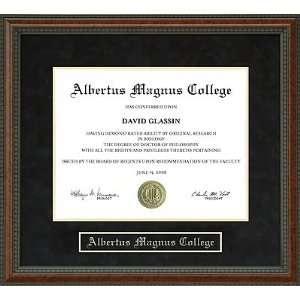  Albertus Magnus College Diploma Frame