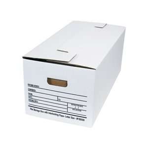  Interlocking Top Letter File Storage Box
