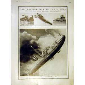  Zeppelin Weather Roll Honour Officers Ww1 War 1915