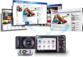 Samsung WB850F 16 MP 21X Wi Fi Digital Camera   Black  