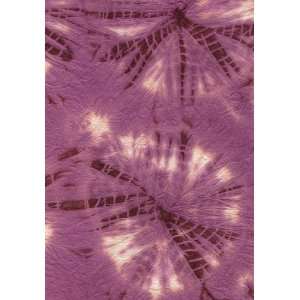  Tie Dye Shibarizome Paper from Thailand  Purple 19x29 Inch 