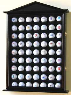 PGA 63 Golf Ball Designer Display Case Cabinet Door  