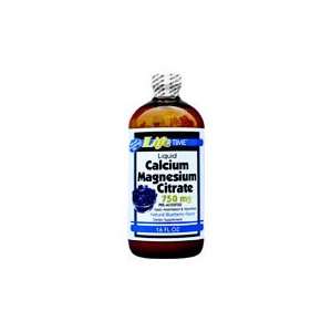  High Potency Liquid Cal Mag Citrate 750 mg   Blueberry, 16 