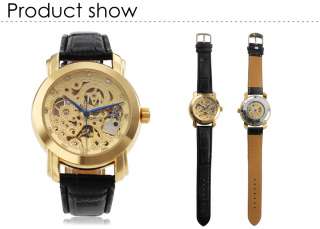   Gift Luxury Elegant Auto Mechanical Big Dial Wrist Watch 9525  