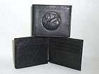 New York NY METS Leather BiFold Wallet NEW black