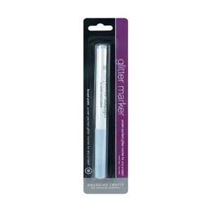  Glitter Markers Broad Point Carded Arts, Crafts & Sewing